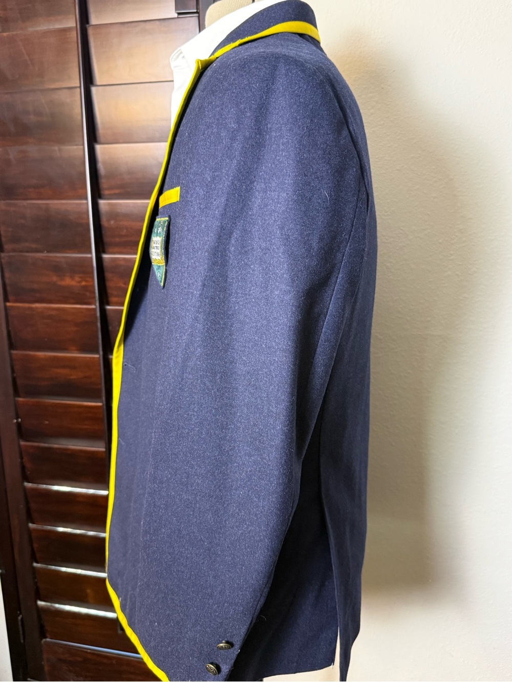 Brooks Brothers 46R Regent VBC Wool Rowing Blazer Suit 40x30 - Picture 3 of 14